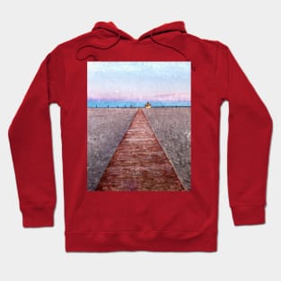 Sulina beach, Danube Delta, Hoodie